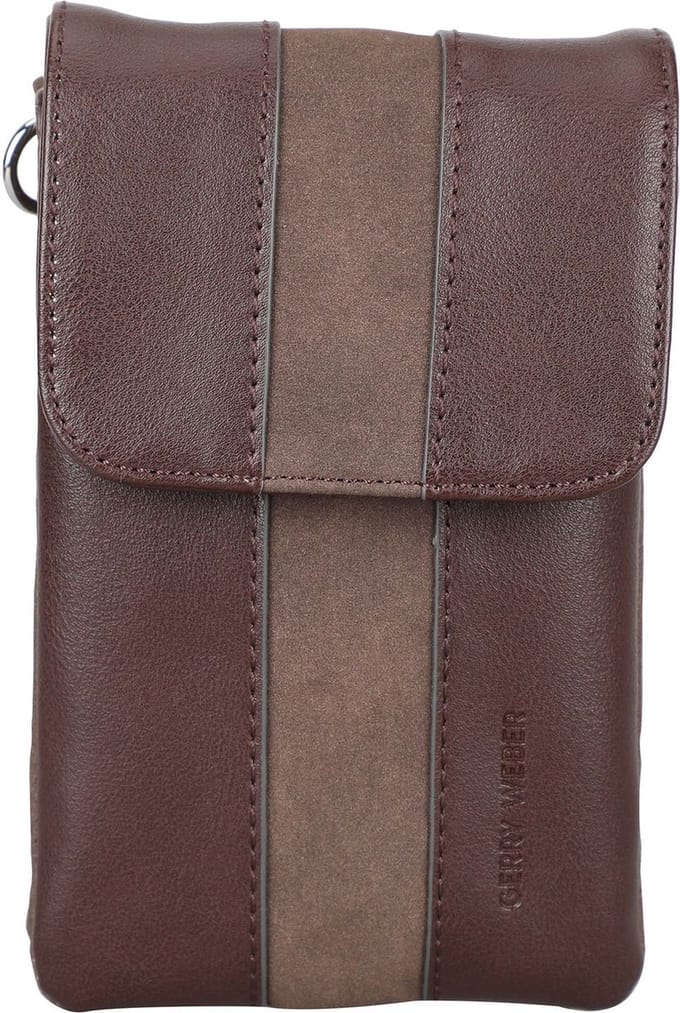 GERRY WEBER Telefoontasje Soft Mix Phonecase LVF Darkbrown Donkerbruin