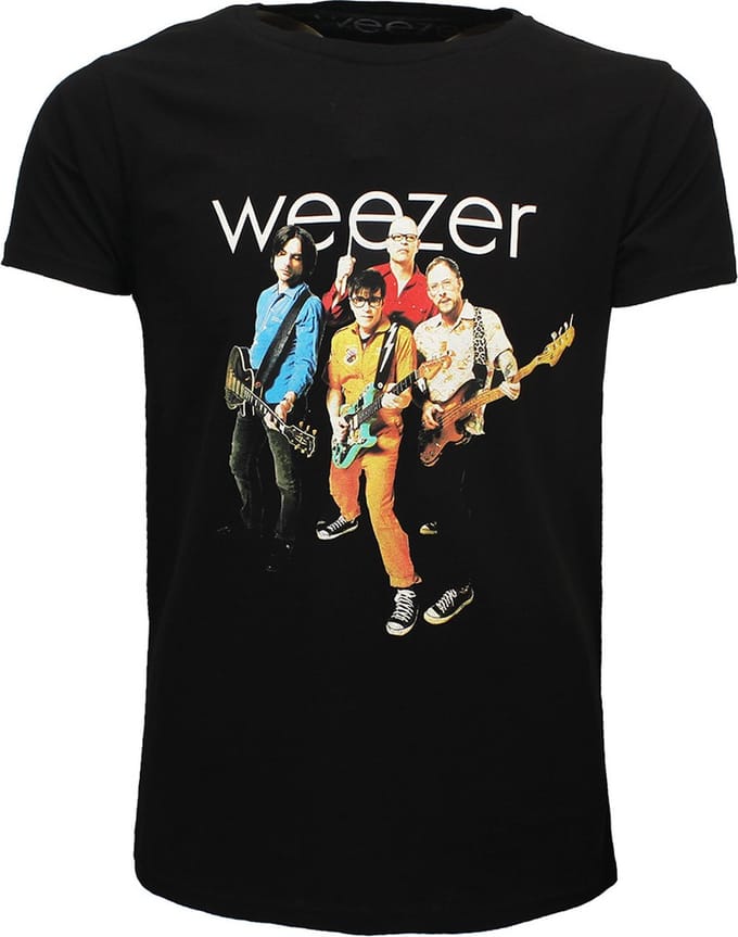 Weezer Group Photo T-Shirt - Officiële Merchandise - S