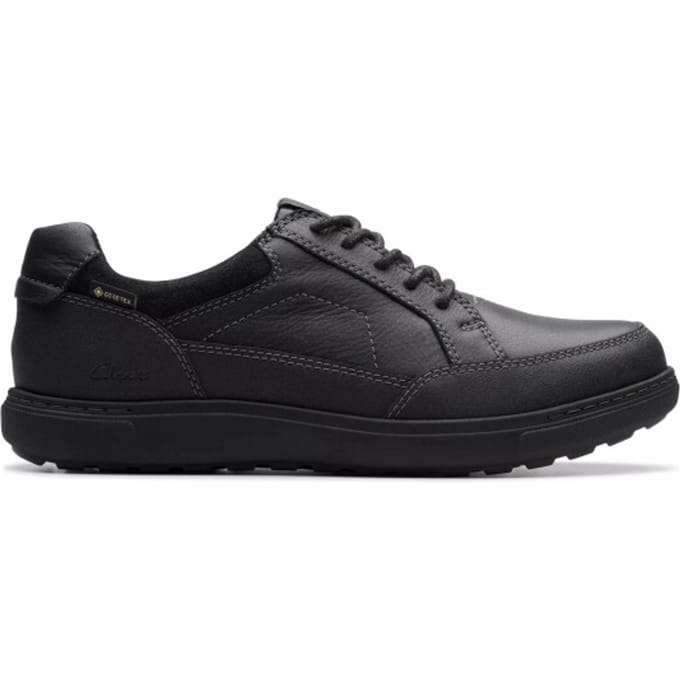 Clarks Mapstone LoGTX - heren veterschoen - Zwart - maat 40 (EU) 6.5 (UK)