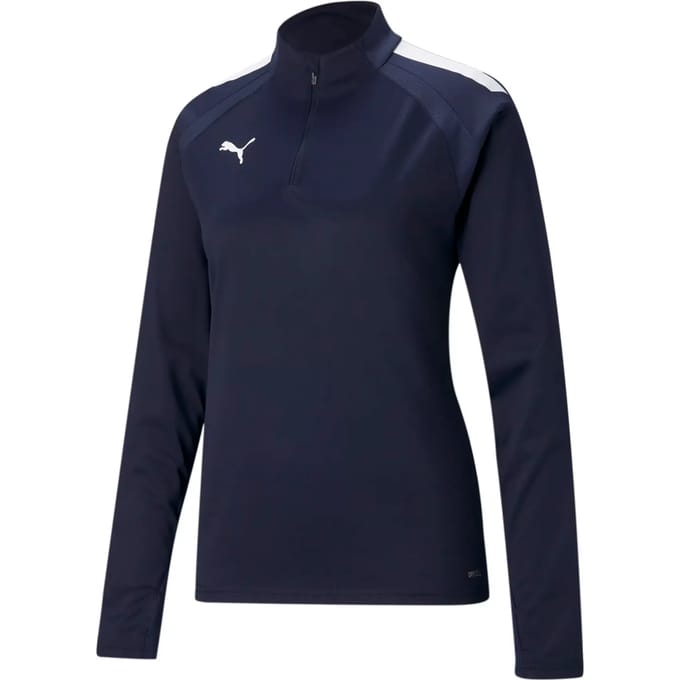 Trainings top 1/4 zip vrouw Puma Team Liga