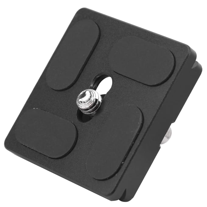 QAL-40 Kogelkop Snelwisselplaat Aluminiumlegering SLR Camera Statief Universeel Type black