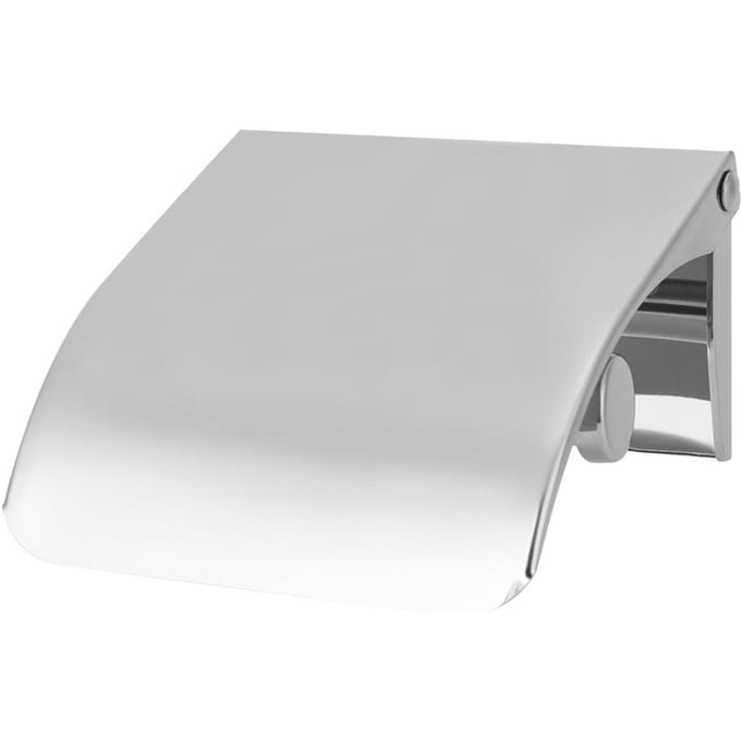 Wandgemonteerde Toiletrolpapierhouder RVS Badkamer Tissuepapier Doos Houder wit