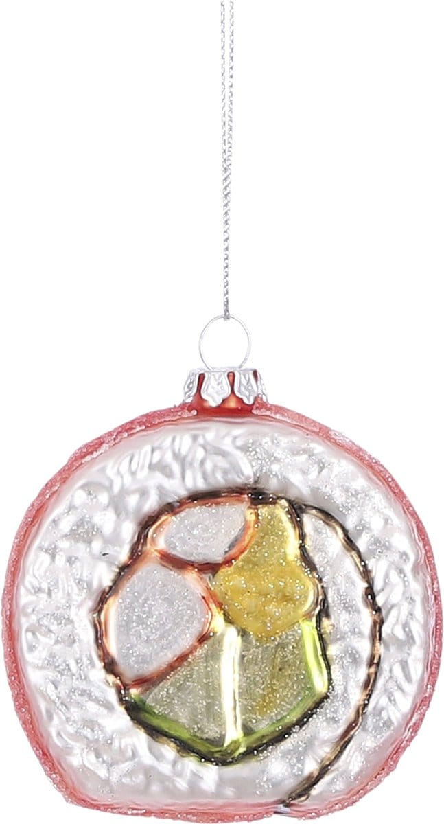 Ornament sushi orange - l2xw2,5xh6,5cm