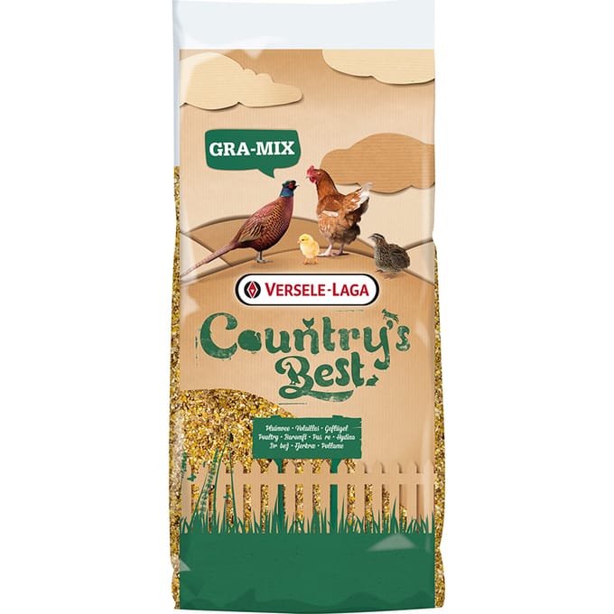 Versele-Laga Country`s Best Gra-Mix Kuiken- & Kwartelgraan - Kippenvoer - 20 kg