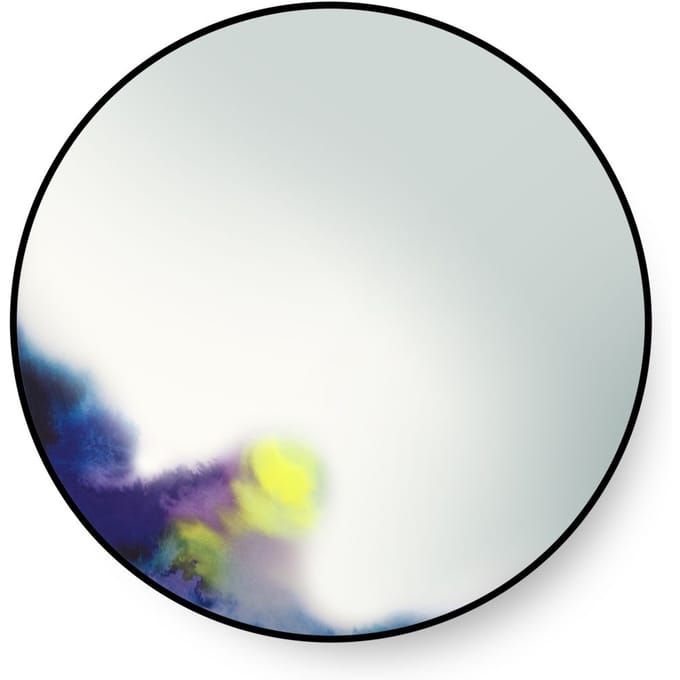 Petite Friture Francis Wandspiegel - blauw-lila - M