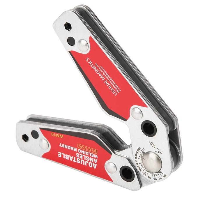 20 graden 200 graden Verstelbare hoeken Lasmagneet Magnetische lashouder Lasser Gereedschap Accessoires