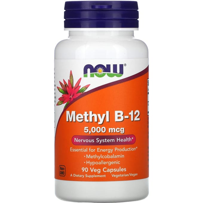 Methyl B-12 5.000mcg - 90 v-caps