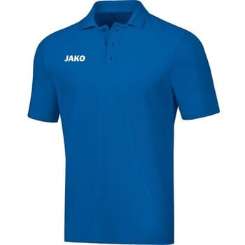 Jako Base Polo Heren - Royal | Maat: M