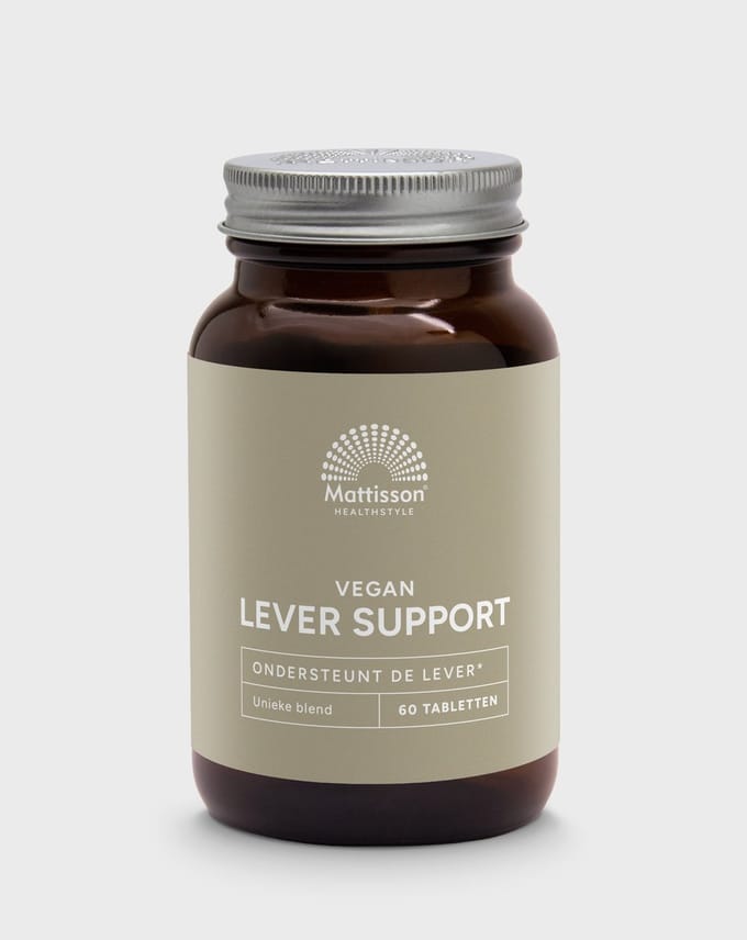Mattisson - Lever Support - Met Paardenbloem en Choline - Voedingssupplement Reiniging Lever - 60 Tabletten