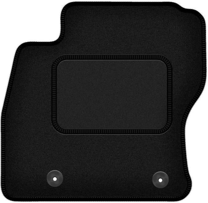 Bestuurdersmat zwart voor: Ford Focus MK2 cabrio (2006-2010)
