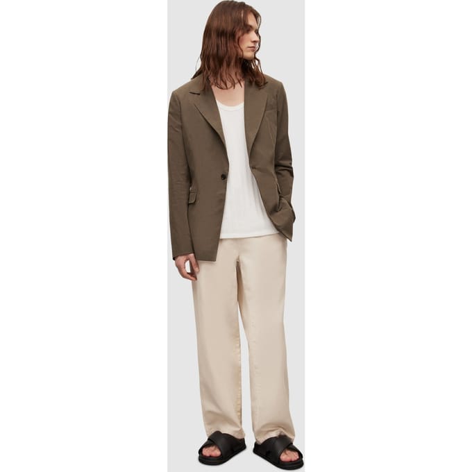 AllSaints Capella Blazer Brown Größe: 38 | Blazer Outlet | Herren | Braun