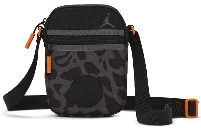 Jordan Polyester Schoudertas, Crossbody Tas Normaal Unisex Zwart & Gr ONESIZE