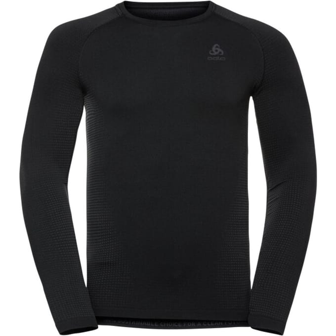 ODLO Bl Top Crew Neck L/S Performance Warm Eco Thermoshirt Heren - Maat S