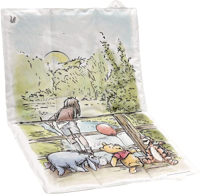 Kinderen reisverwisselingsmatje 'antek winnie', wit
