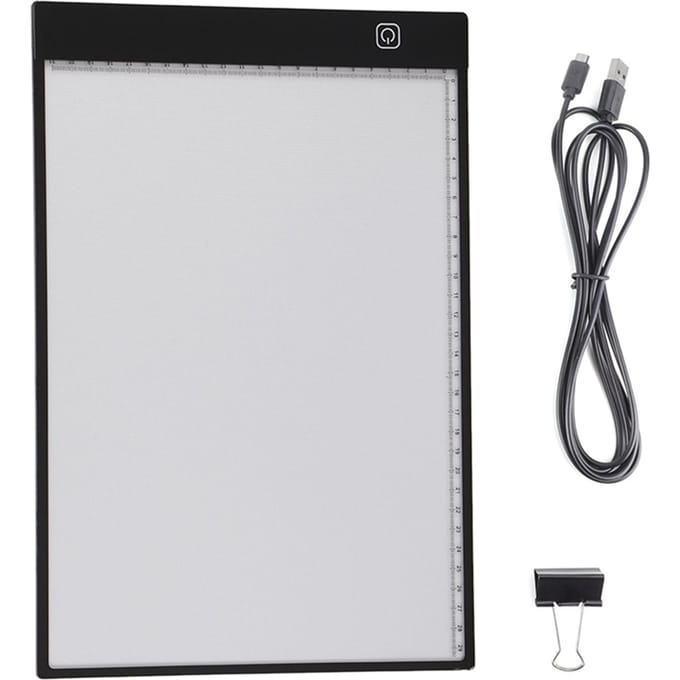 A4 LED-kunstbord, lichtbord, tekentafelbord met 3 standen, dimbaar, apart type