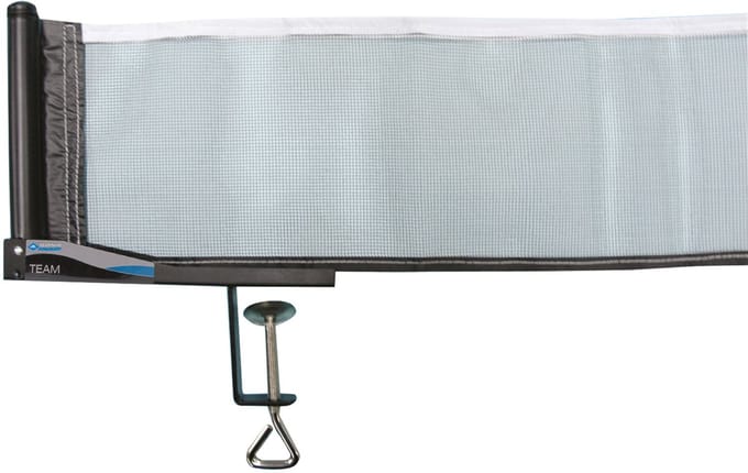 Schildkröt tafeltennis net set Team met weerbestendig nylon net.