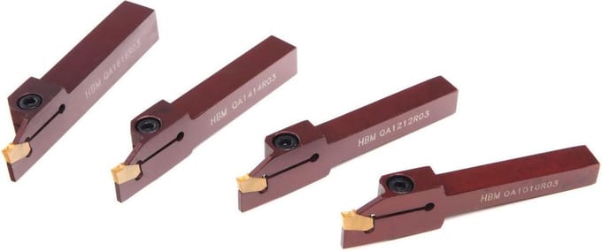 HBM 8mm Afsteekhouder / Langsdraaibeitel met 3mm HM Wisselplaat