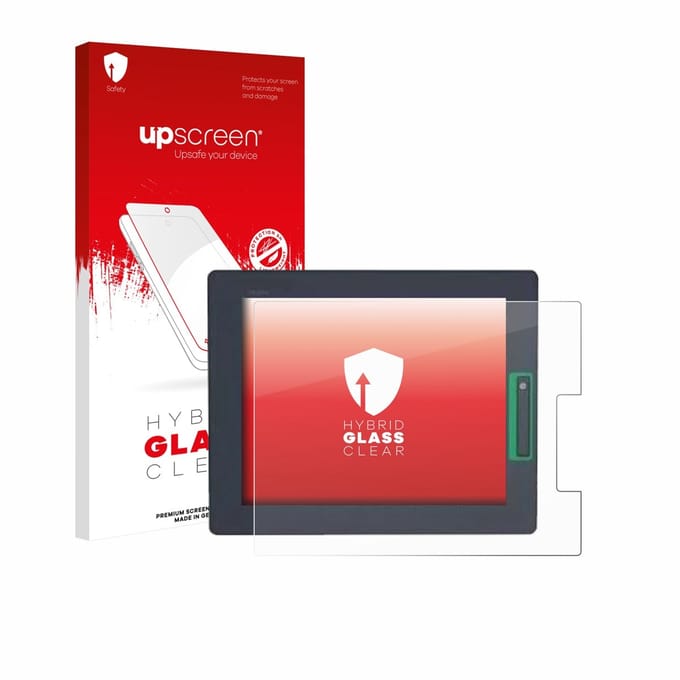 upscreen - Screenprotector voor Schneider-electric HMIDT542 - Folie Beschermfolie Beschermglas transparant