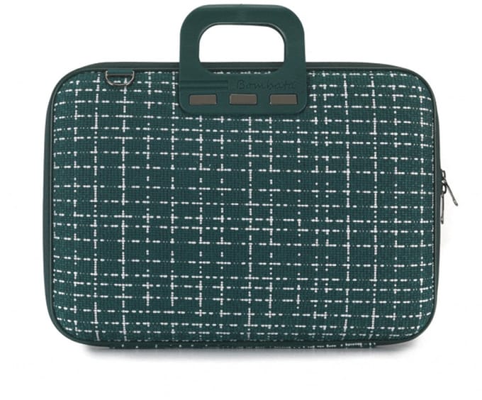 Bombata Tweed' 15 inch Nylon Laptoptas - Prato - 15,6 inch - Groen