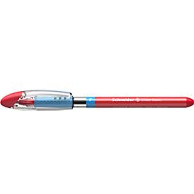 Rollerpen Schneider Slider medium rood | 10 stuks