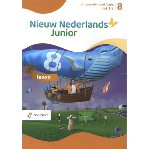 Nieuw Nederlands Junior / Lezen Groep 8 Basis / Antwoordenboek