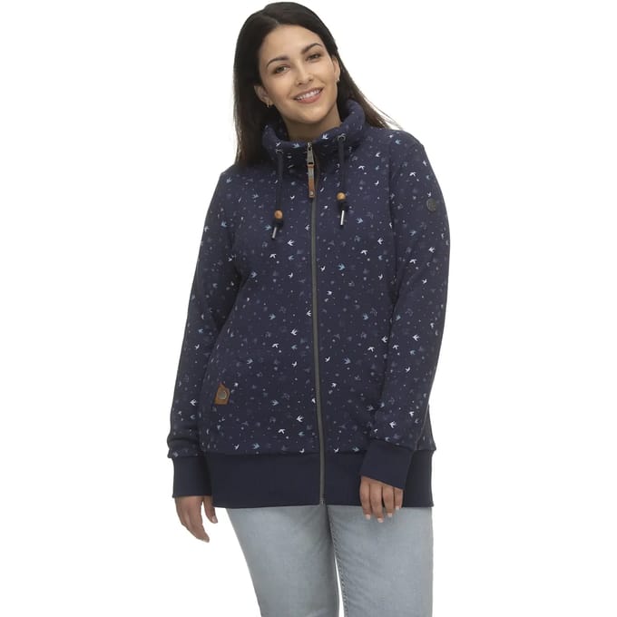 Capuchon met rits voor dames Ragwear Rylie Birds Plus