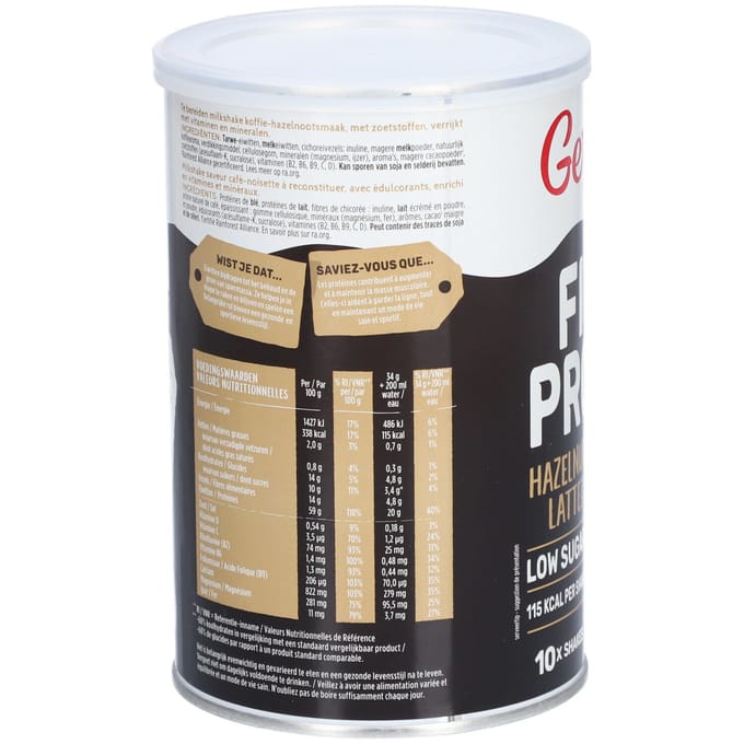 Gerlinea Fit&Protein - Eiwitshake - Hazelnoot & Latte - 340 g