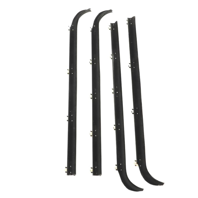 4 stuks Auto Raam Afdichtstrip E7TZ1521452A Vervanging Voor Oude Carrosserievorm Pickup Full Size Bronco black
