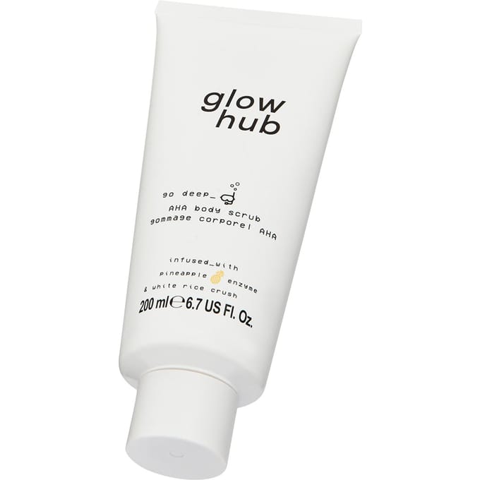 Glow Hub Body Edit Go Deep AHA Body Scrub