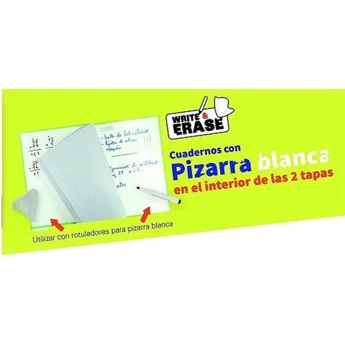Set van 5 folio blocnotes met gelinieerde kaft Milan 80 CN