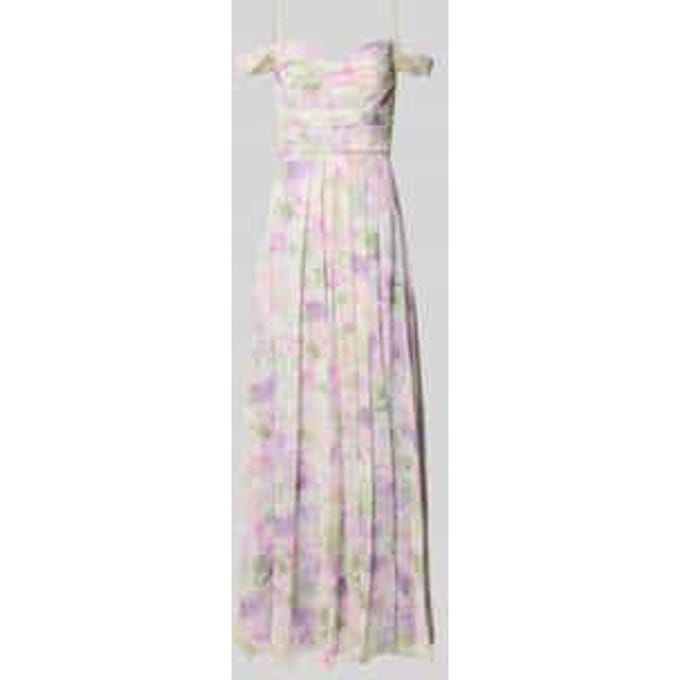 maxi-jurk in all-over look