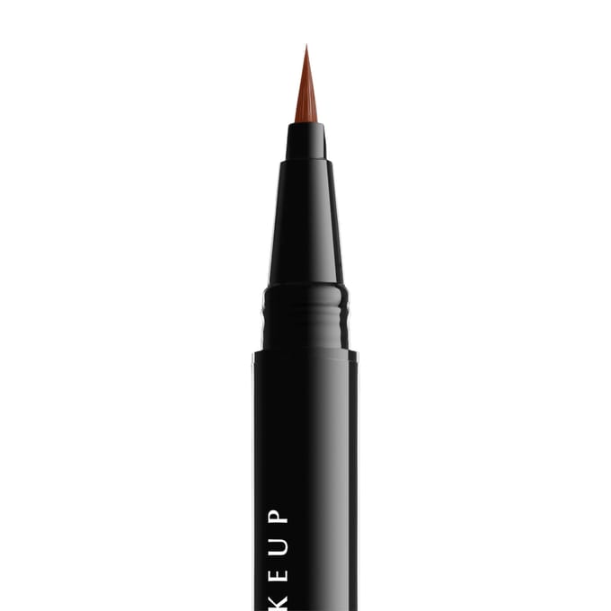 NYX Professional Makeup, Lift & Snatch! Wenkbrauwkleur Pen, 06 Asbruin, 1 ml (0,03 vloeibare ounces) black