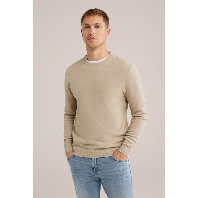 WE Fashion Pullover Beige Taglia: 3XL | Maglioni a maglia Outlet | Uomo | Marrone