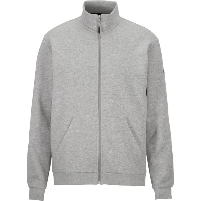 Craft Community 2.0 Sweater Met Rits Heren - Lichtgrijs Gemeleerd | Maat: M