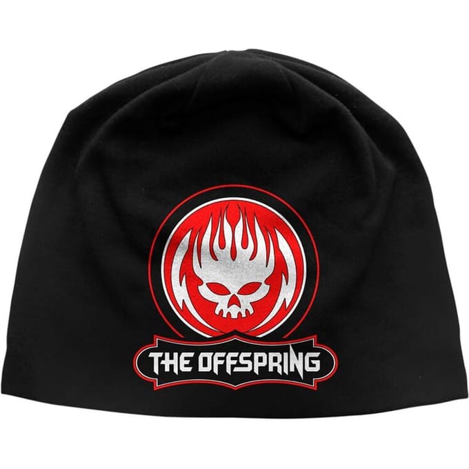 The Offspring Skull Logo Unisex Beanie - zwart - Standard