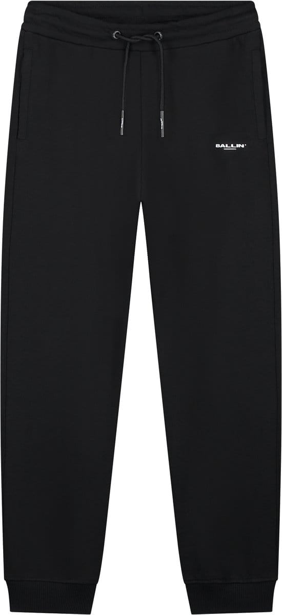 Ballin Amsterdam - Jongens Regular fit Pants Sweat - Black - Maat 14