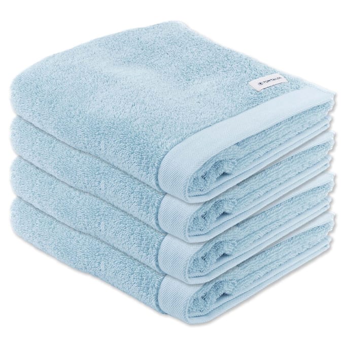 Tom Tailor Handdoek Color Bath Towel Een maat, 50x100 Verpakking van 4