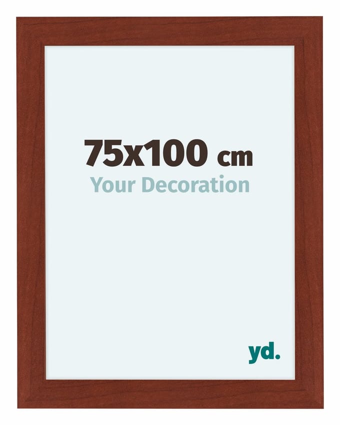 Your Decoration - Fotolijst 75x100 cm - MDF - Kersen - Como