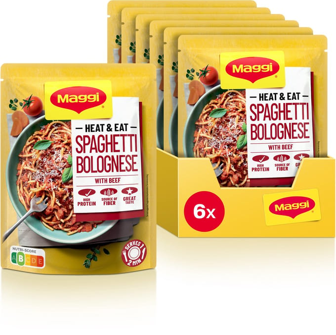 MAGGI Heat&Eat Spaghetti Bolognese 6x280g