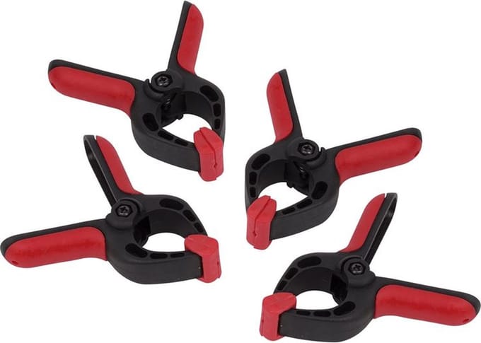 Wovar Veerklem 90 mm | Set 4 stuks