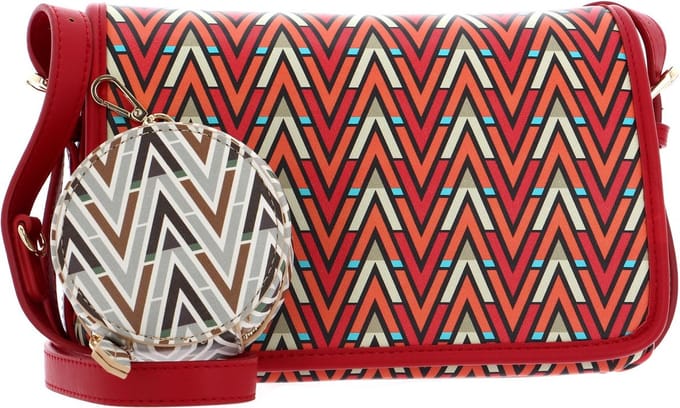 VALENTINO Schoudertas Tonic Satchel Rosso / Multicolor Veelkleurig