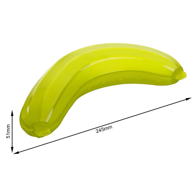 Rotho Bananenbox - Ø 5x25 cm - Geel