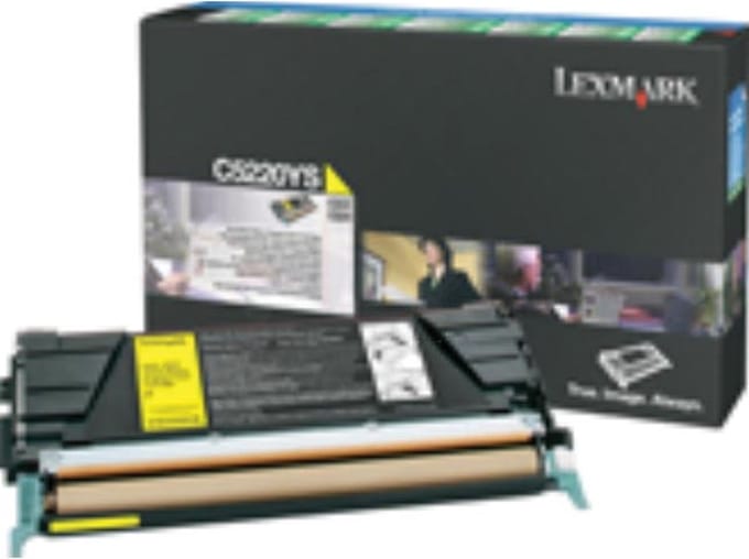 Lexmark Toner 00C5220YS geel
