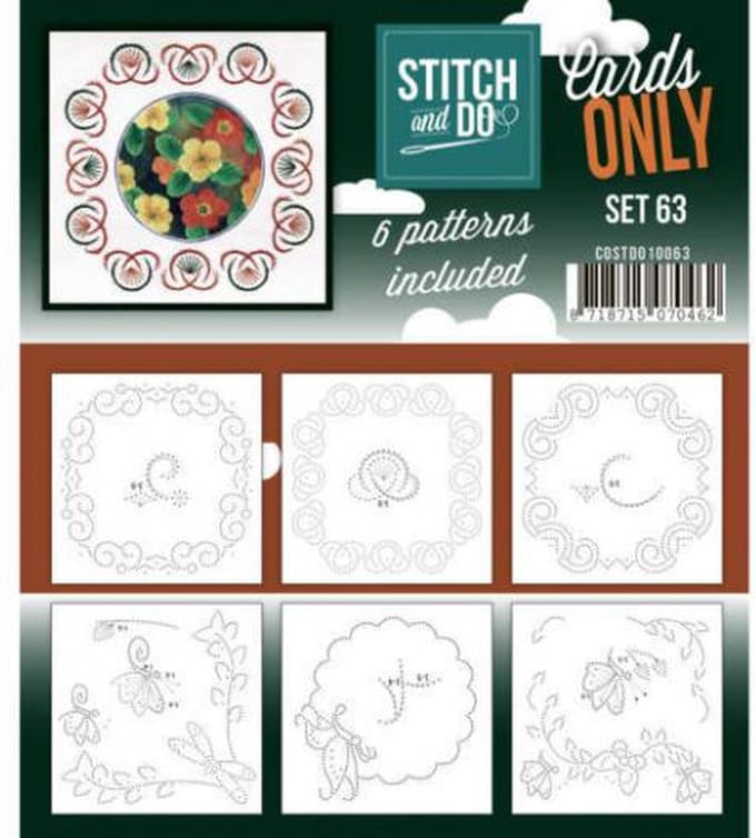 Nr. 63 Square Cards only Stitch and Do