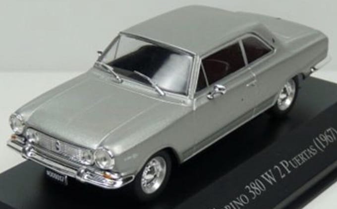Atlas IKA Torino - Modelauto - Schaal 1:43 - Grijs