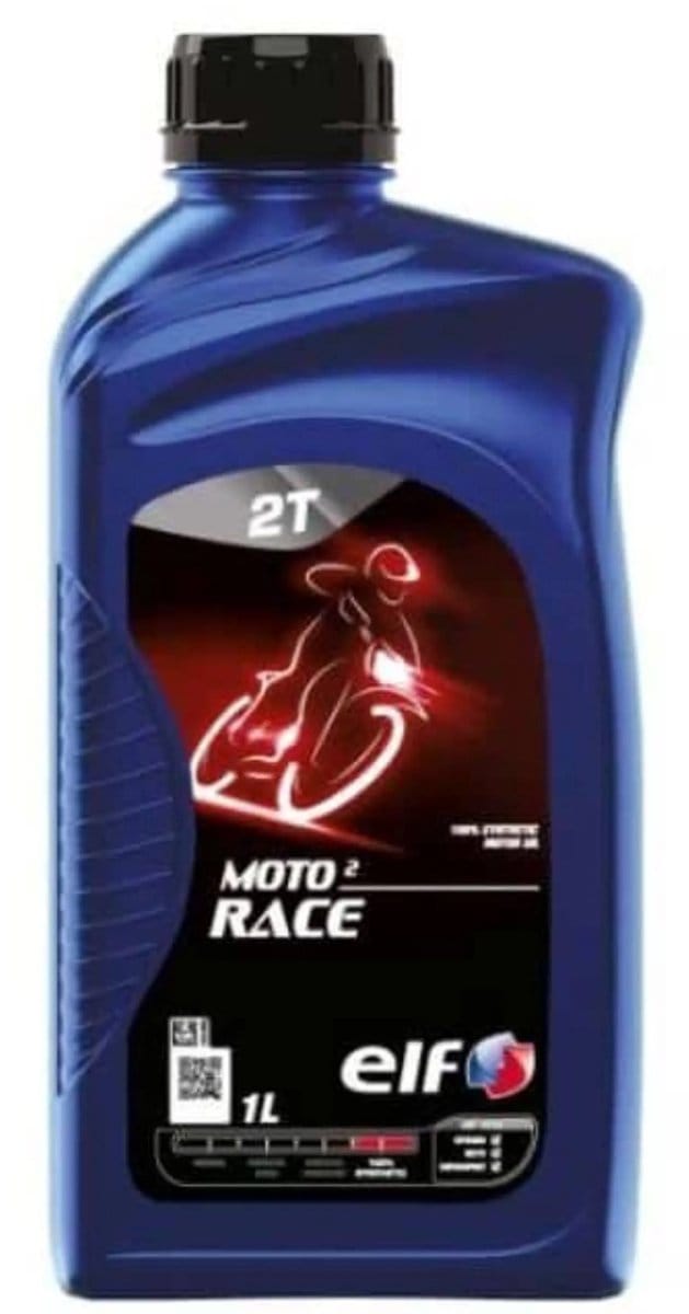 Total Elf Moto 2 Race motorfiets olie 1 liter