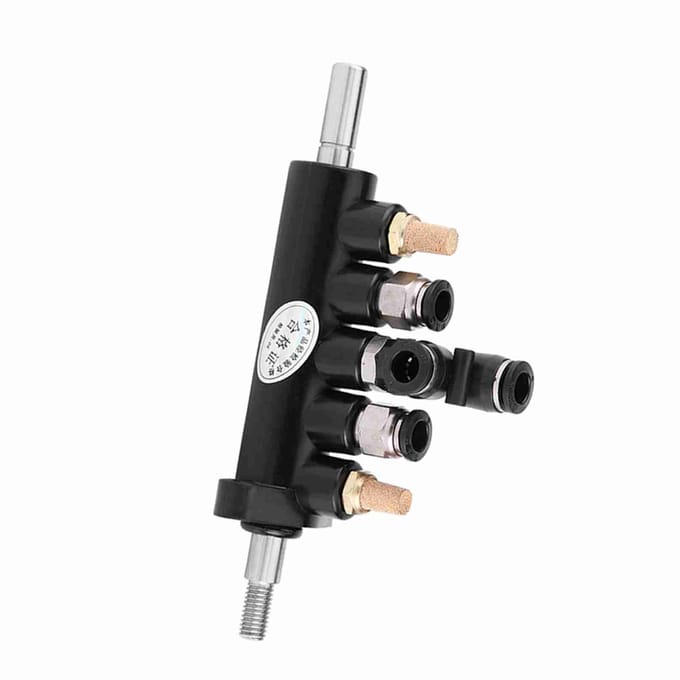 Vanne de contrôle d'air Pédale de vanne pour Machine Monte-pneus Ranger Fournitures Outil Type A(4) black