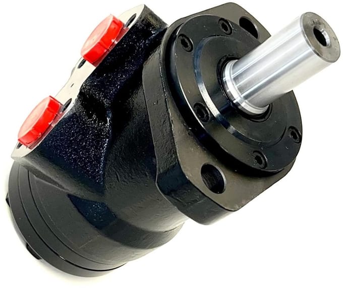 Hydraulische Motor 100 cc/toerental met 25mm Parallelle Sleet