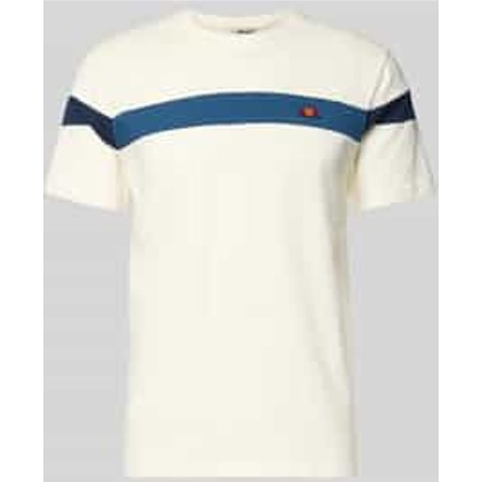 regular fit T-shirt met logodetail model 'Caserio'