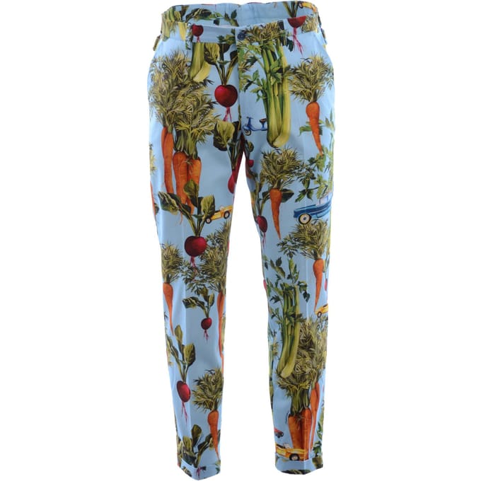 Dolce & Gabbana Heren Geprinte Groenten Broek